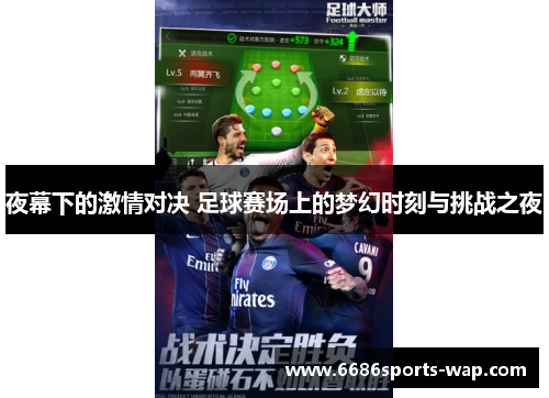 夜幕下的激情对决 足球赛场上的梦幻时刻与挑战之夜